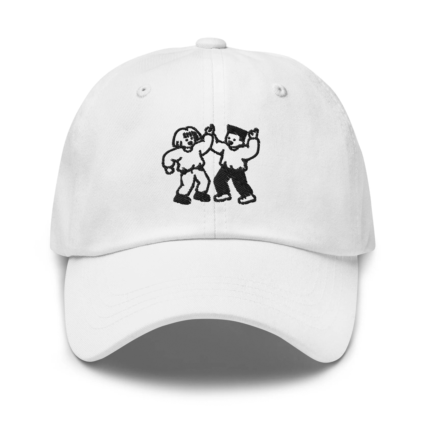 Moods Intl Label Hat (Black and White)