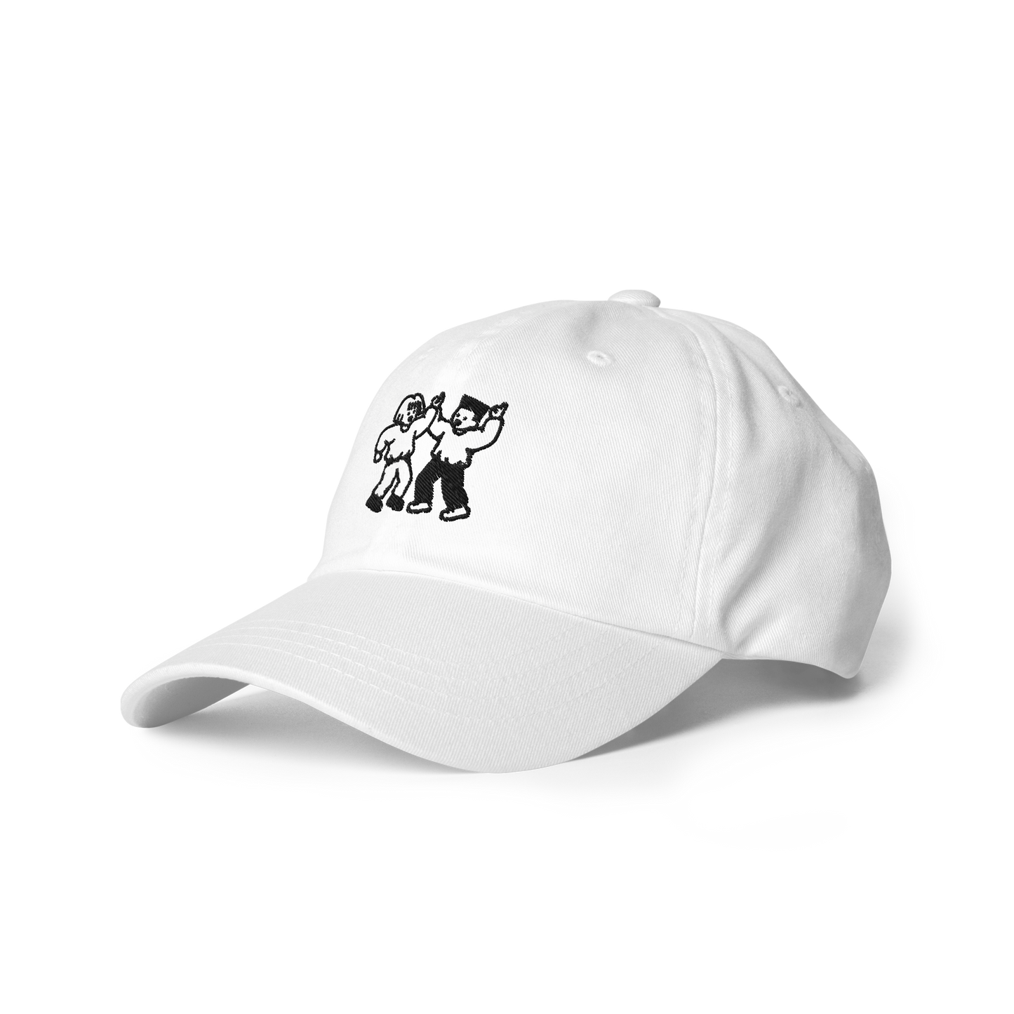 Moods Intl Label Hat (Black and White)